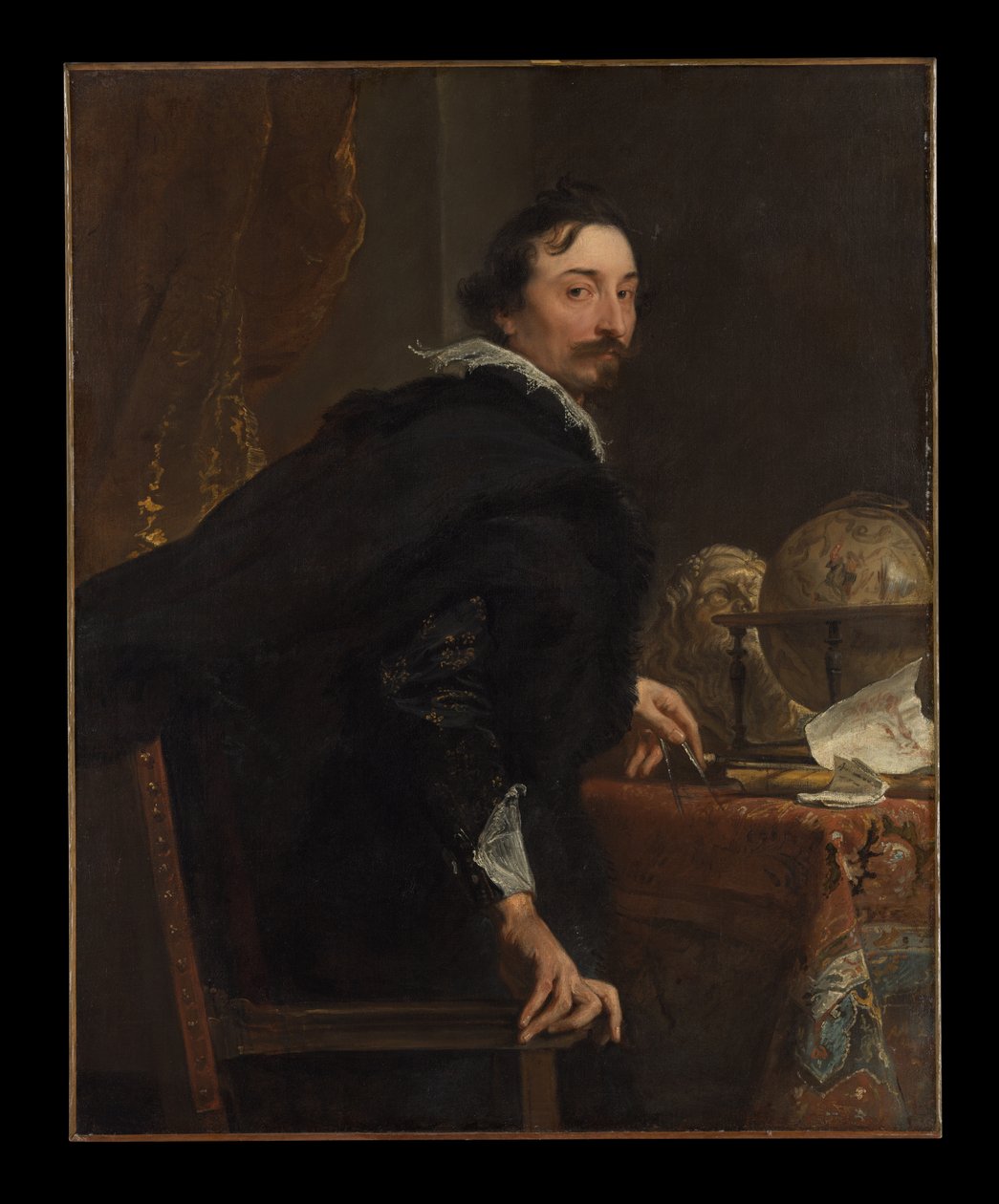 Lucas van Uffel (fallecido en 1637) de Anthony van Dyck