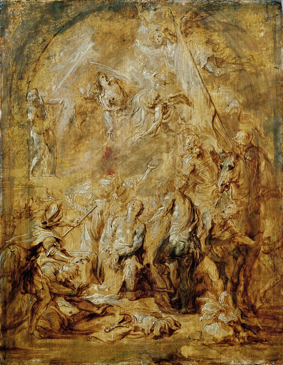 Martirio de San Jorge de Anthony van Dyck