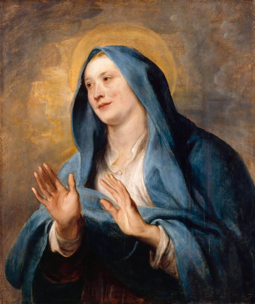 María como Mater Dei de Anthony van Dyck