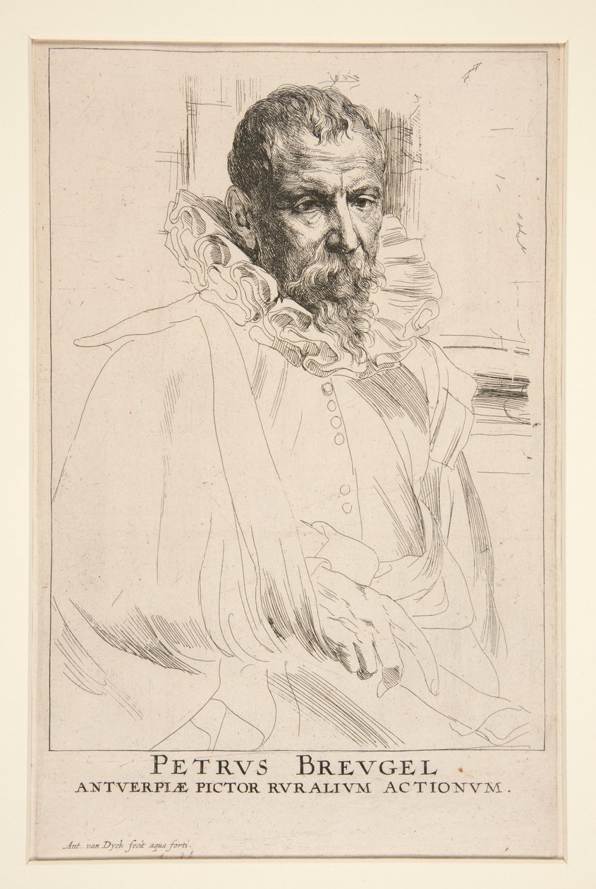 Pieter Brueghel el Joven de Anthony van Dyck