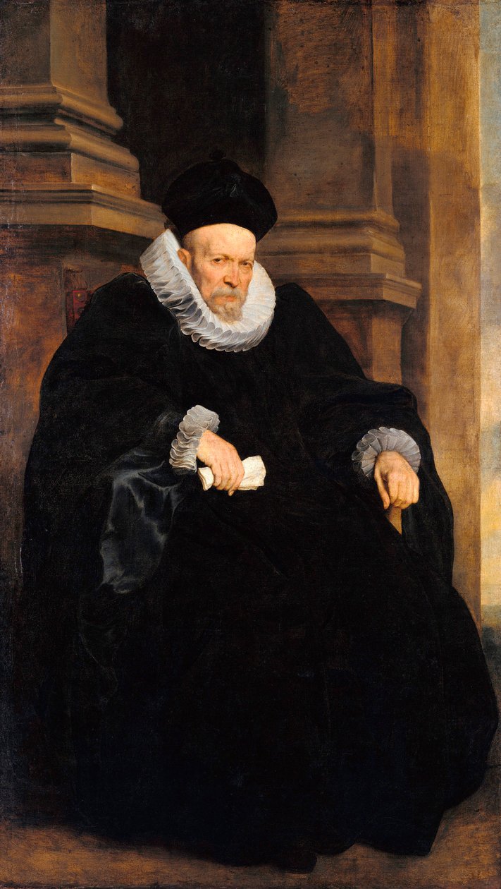 Retrato de un caballero genovés de Anthony van Dyck