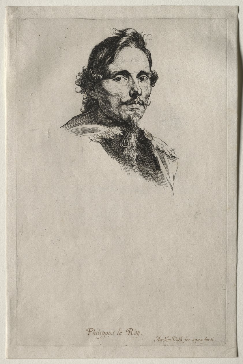 Retrato del Barón Philippe Le Roy de Anthony van Dyck
