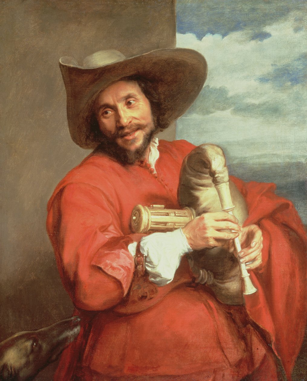 Retrato de François Langlois (1589-1647) c.1637 de Anthony van Dyck