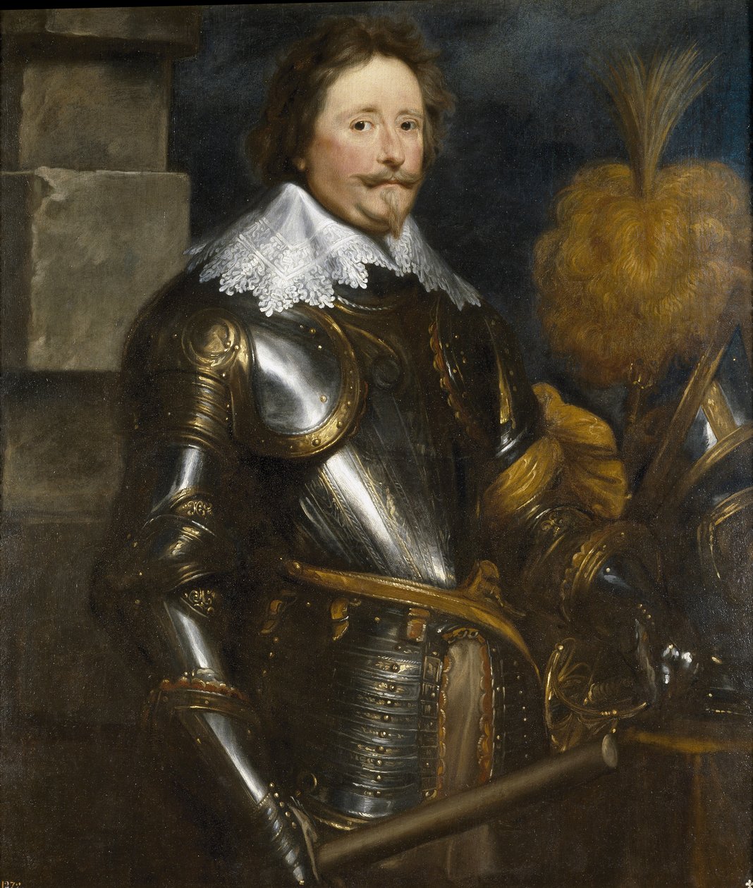 Retrato de Federico Enrique, Príncipe de Orange 1584-1647 de Anthony van Dyck