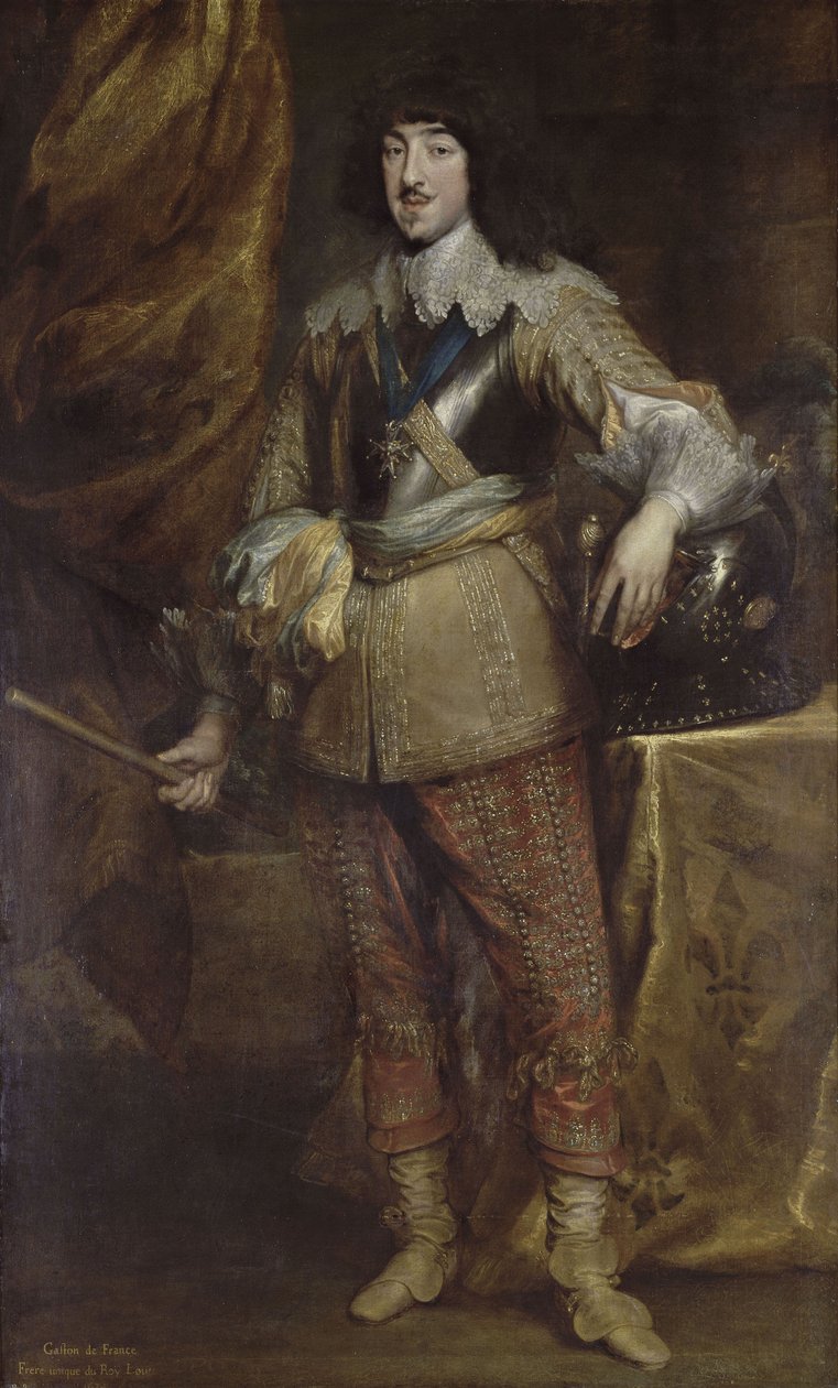Retrato de Gastón de Francia, duque de Orleans 1608-1660 de Anthony van Dyck
