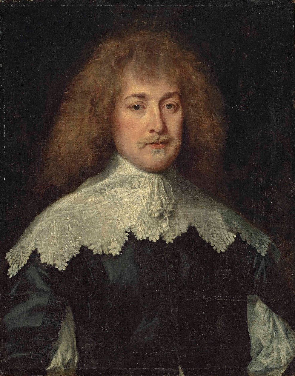 Retrato de Henry Jermyn, Lord Jermyn, Conde de St. Albans (1605-1684) de Anthony van Dyck