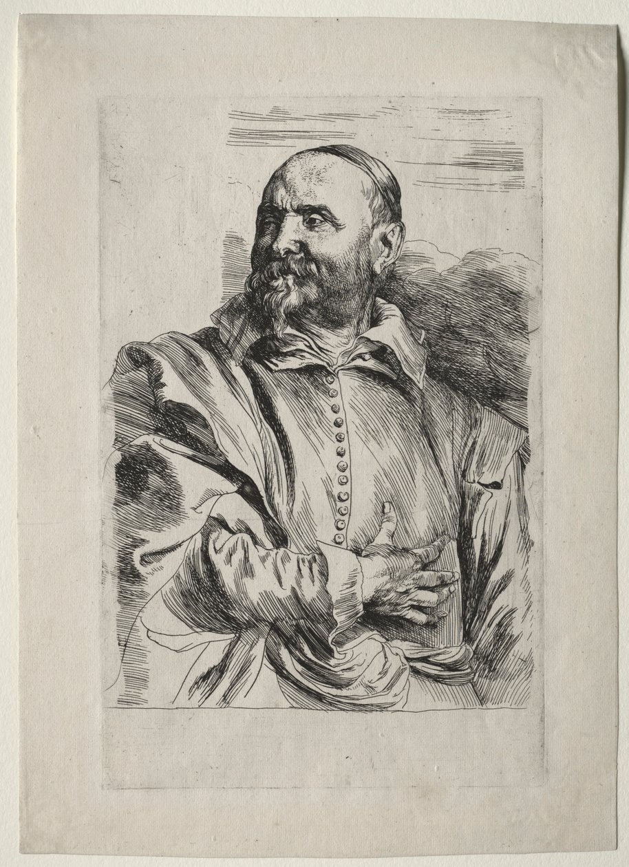 Retrato de Jan Snellinx de Anthony van Dyck