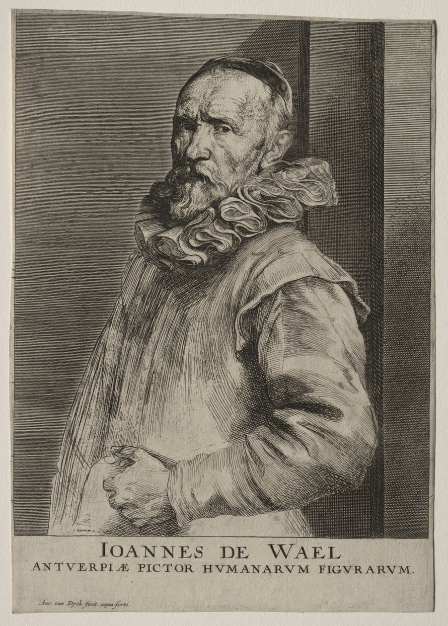 Retrato de Jan de Wael Nevers de Anthony van Dyck