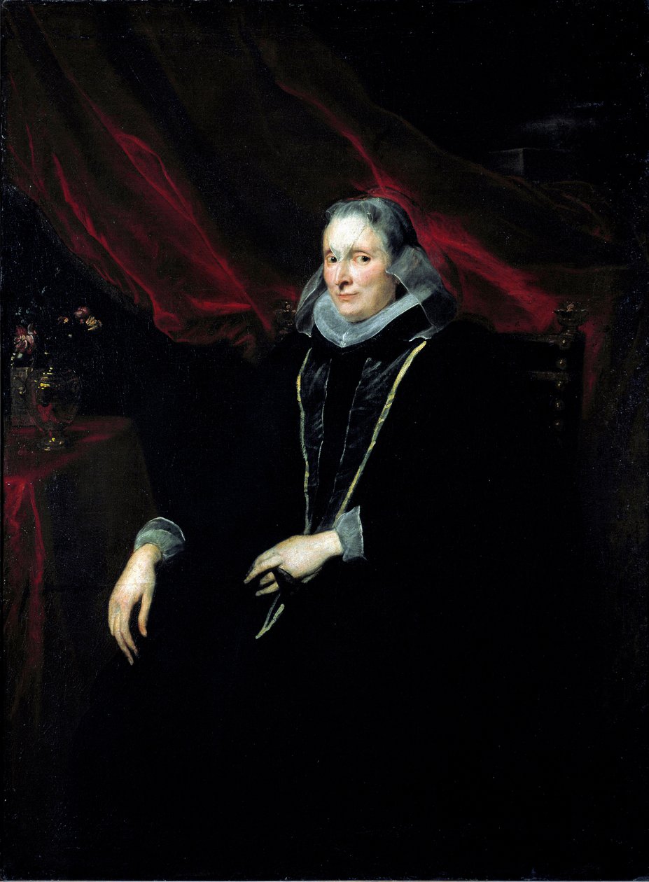 Retrato de Luigia Cattaneo Gentile de Anthony van Dyck