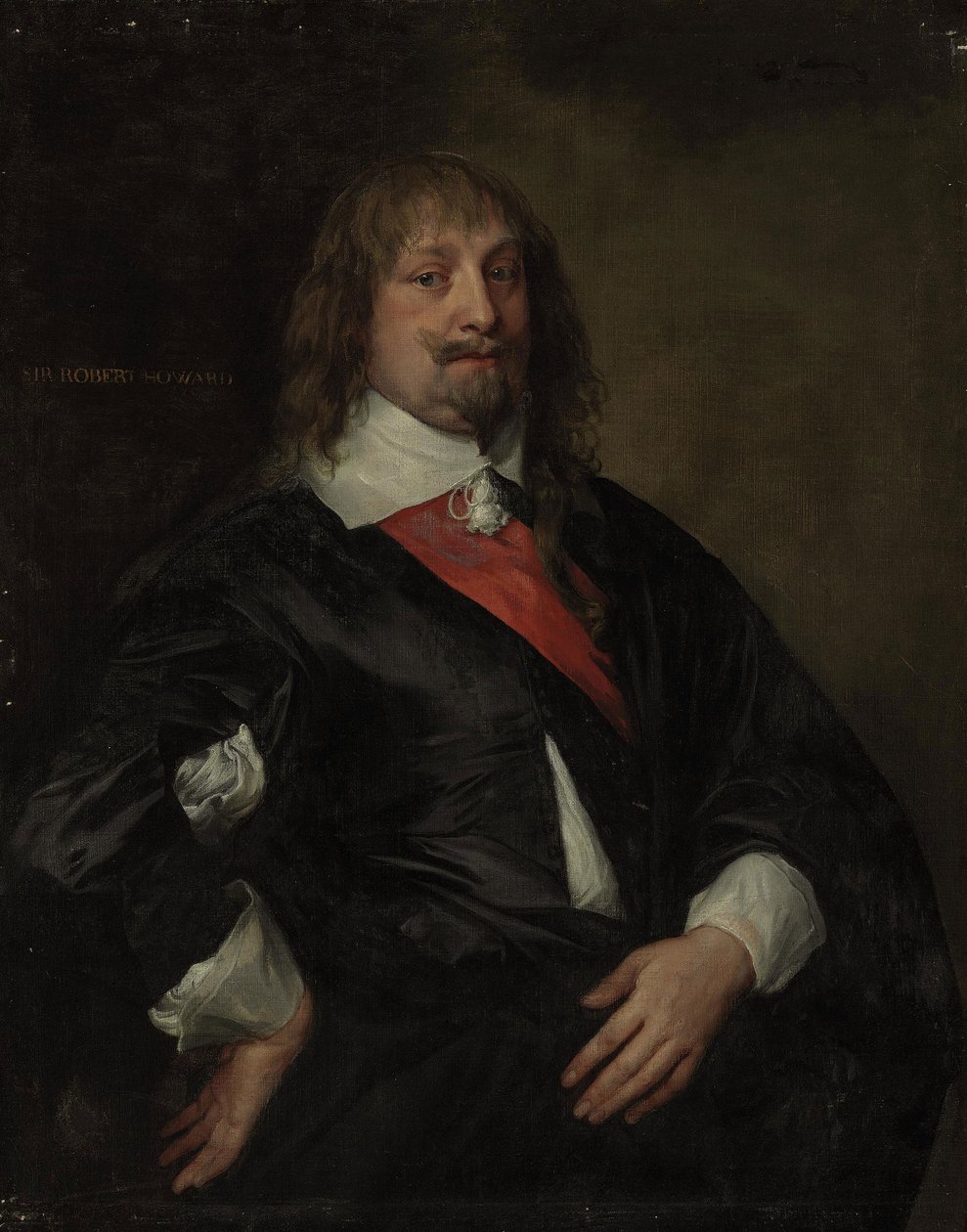 Retrato de Sir Robert Howard (1626-1698) de Anthony van Dyck
