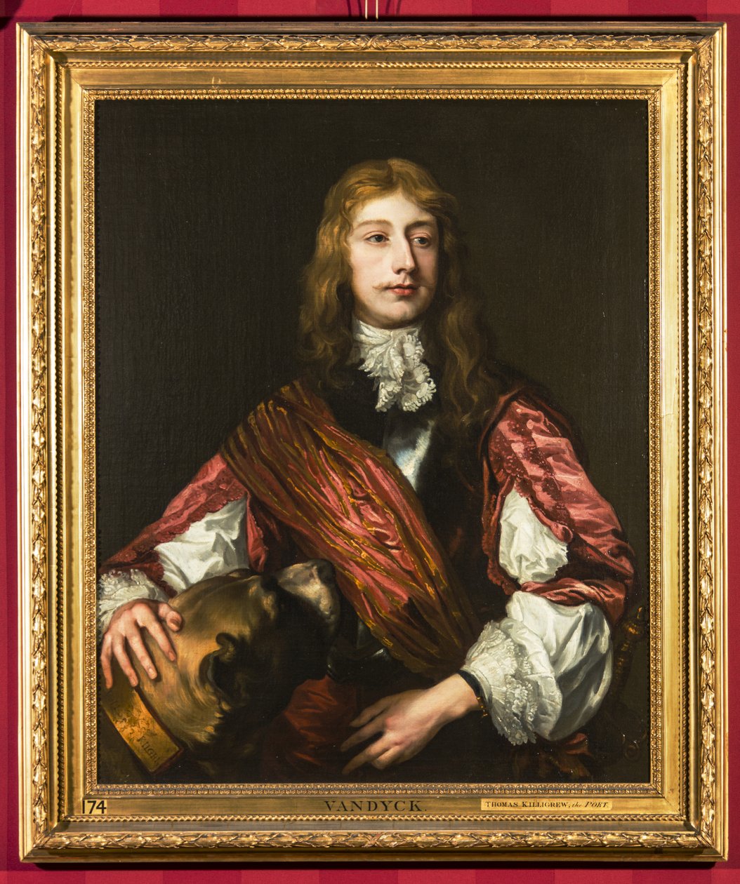 Retrato de Thomas Killigrew, El Poeta de Anthony van Dyck