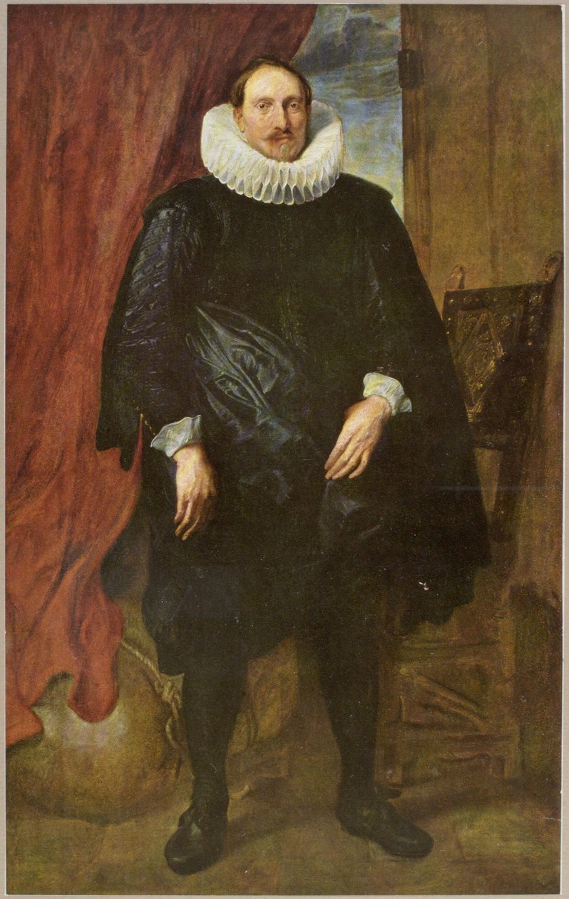 Retrato de hombre, posiblemente de la familia Vinck/Vincque de Anthony van Dyck