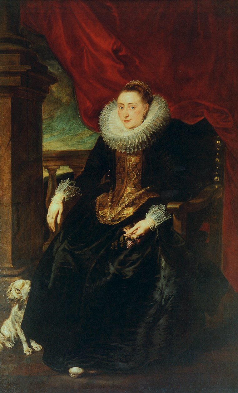 Retrato de mujer, posiblemente Gertrudis Wiegers de Anthony van Dyck