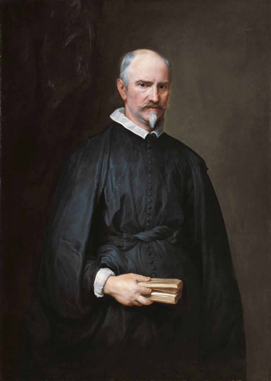 Retrato del cañón Antonio de Tassis (-) de Anthony van Dyck