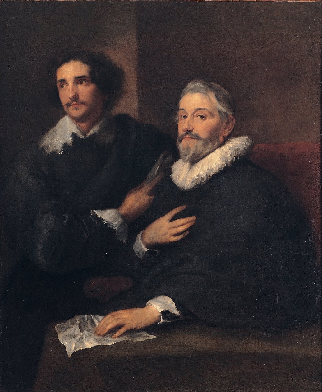 Retrato de los hermanos de Wael, c. 1620-1630 de Anthony van Dyck