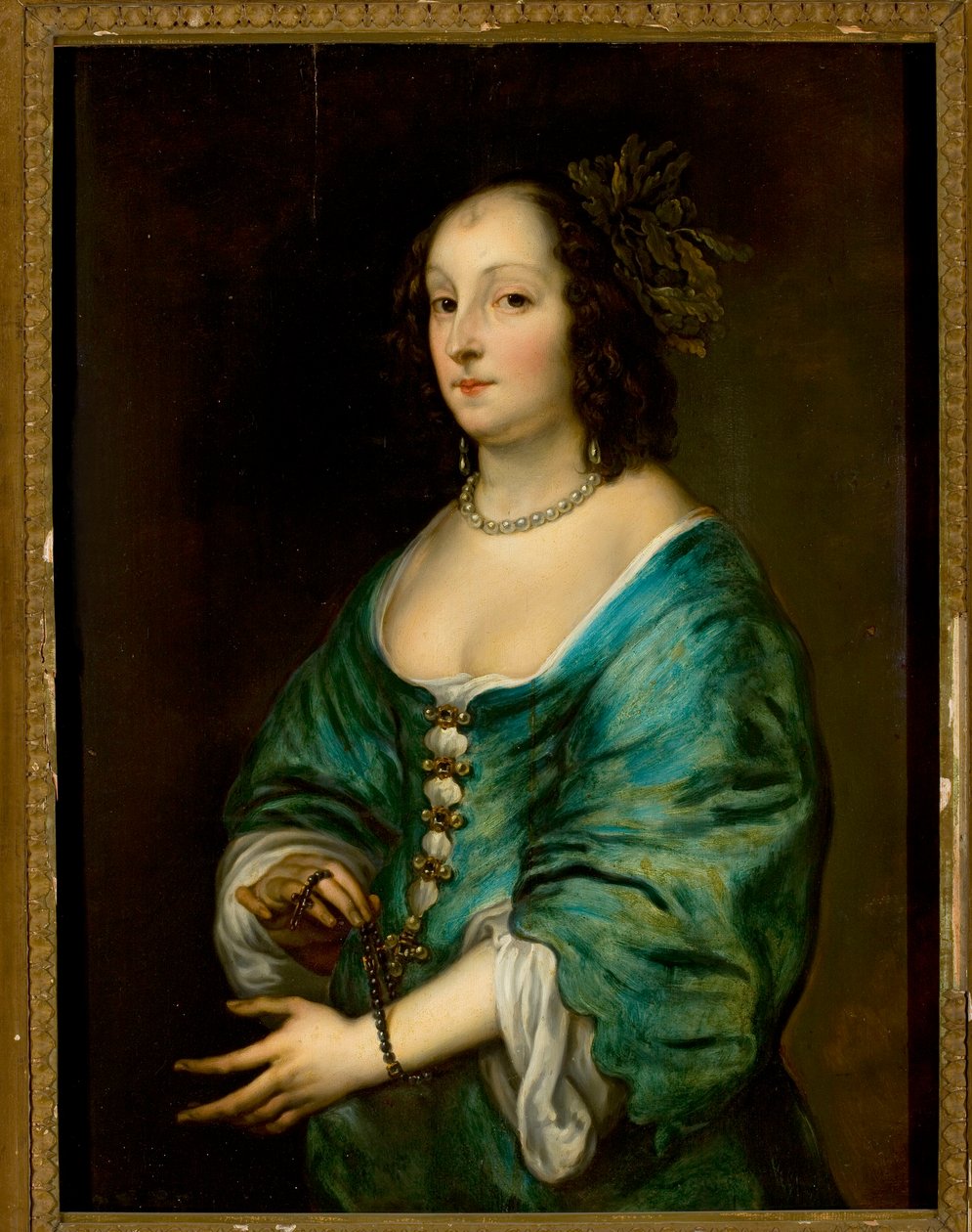 Retrato de Mary Ruthven, esposa del artista de Anthony van Dyck