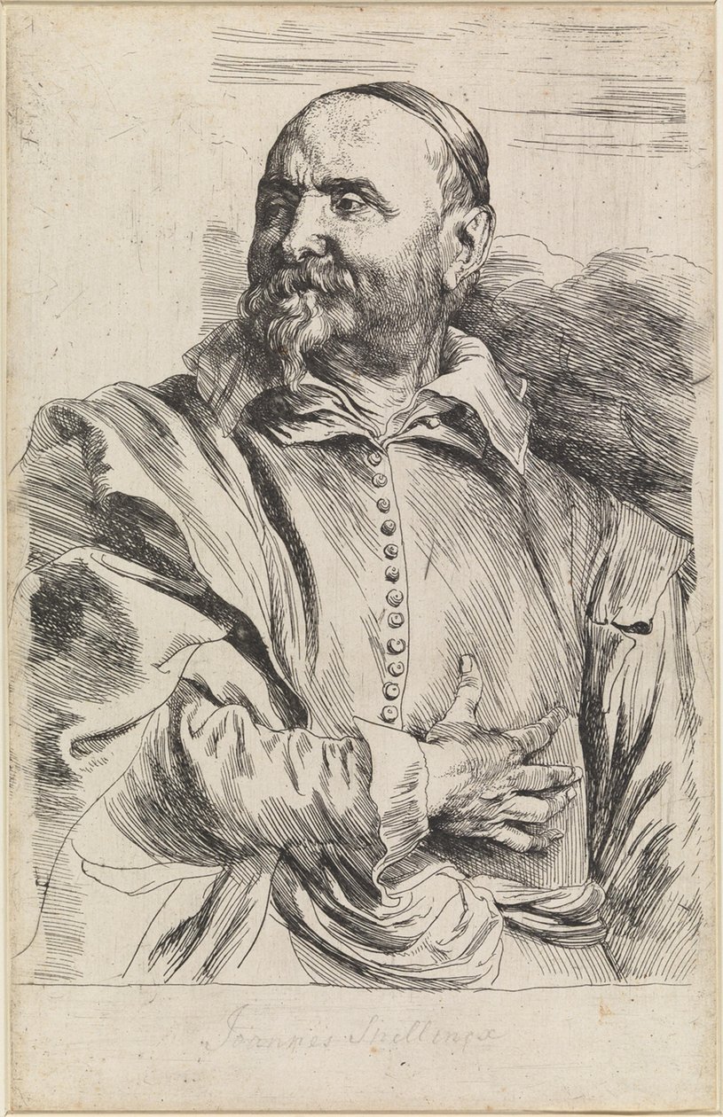 Retrato de Johannes Snellincx de Anthony van Dyck