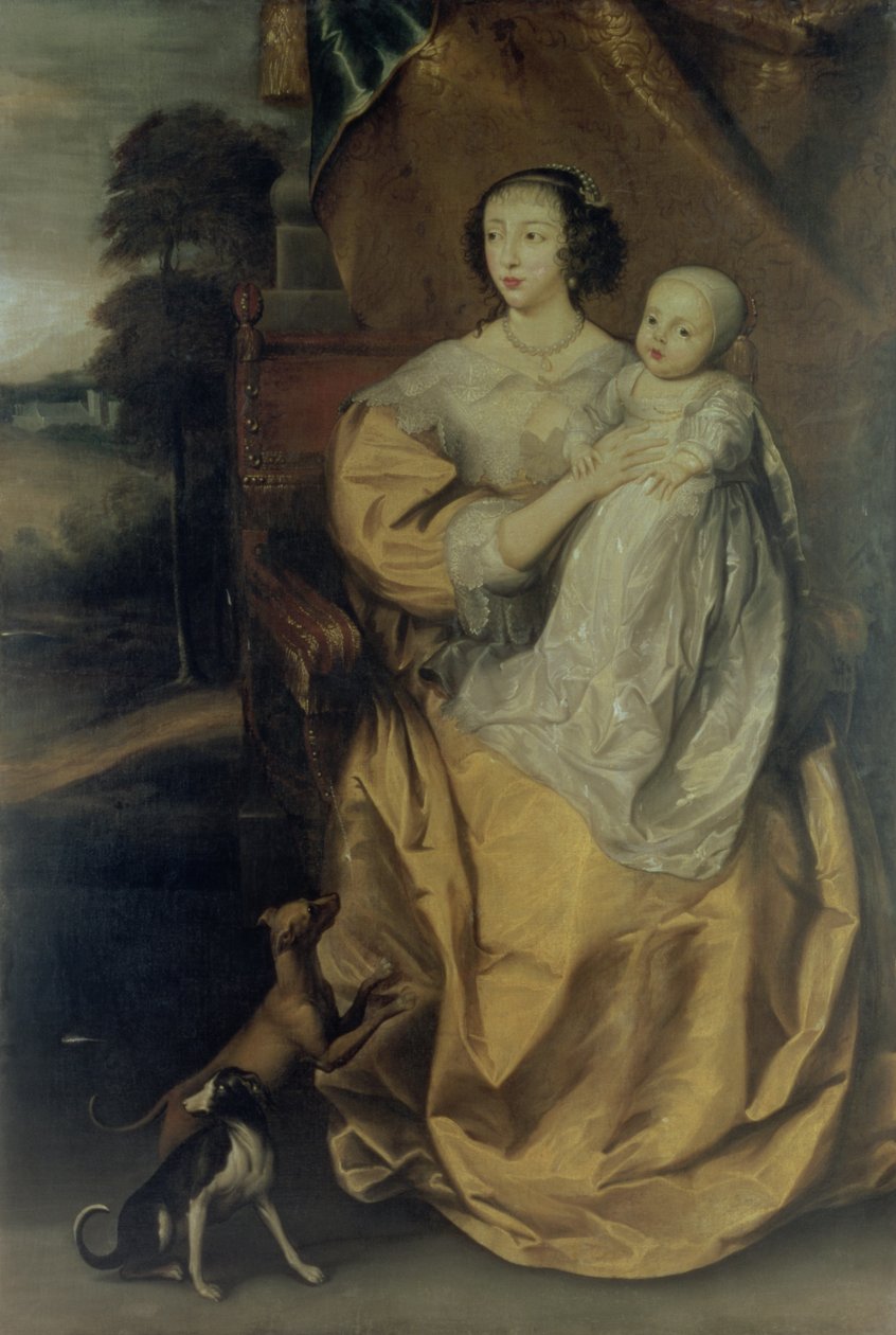 Reina Enriqueta María (1609-69) c.1640 de Anthony van Dyck
