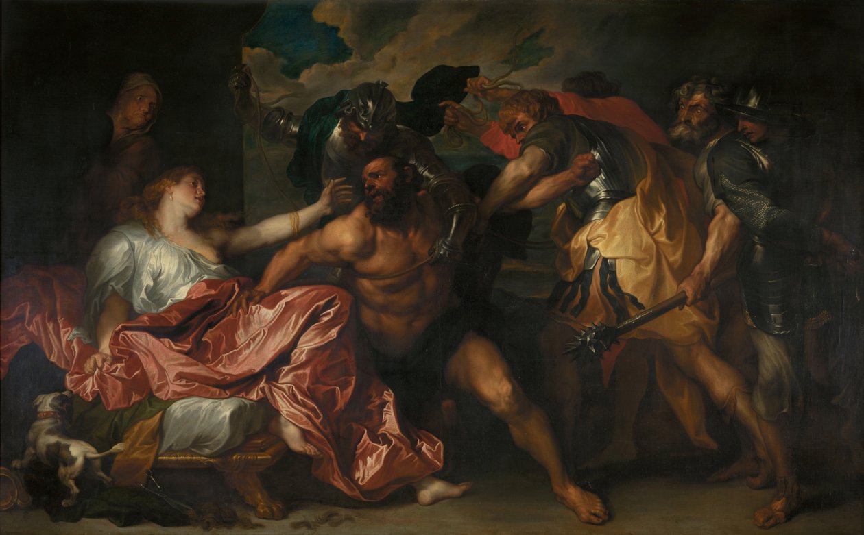 Sansón y Dalila de Anthony van Dyck