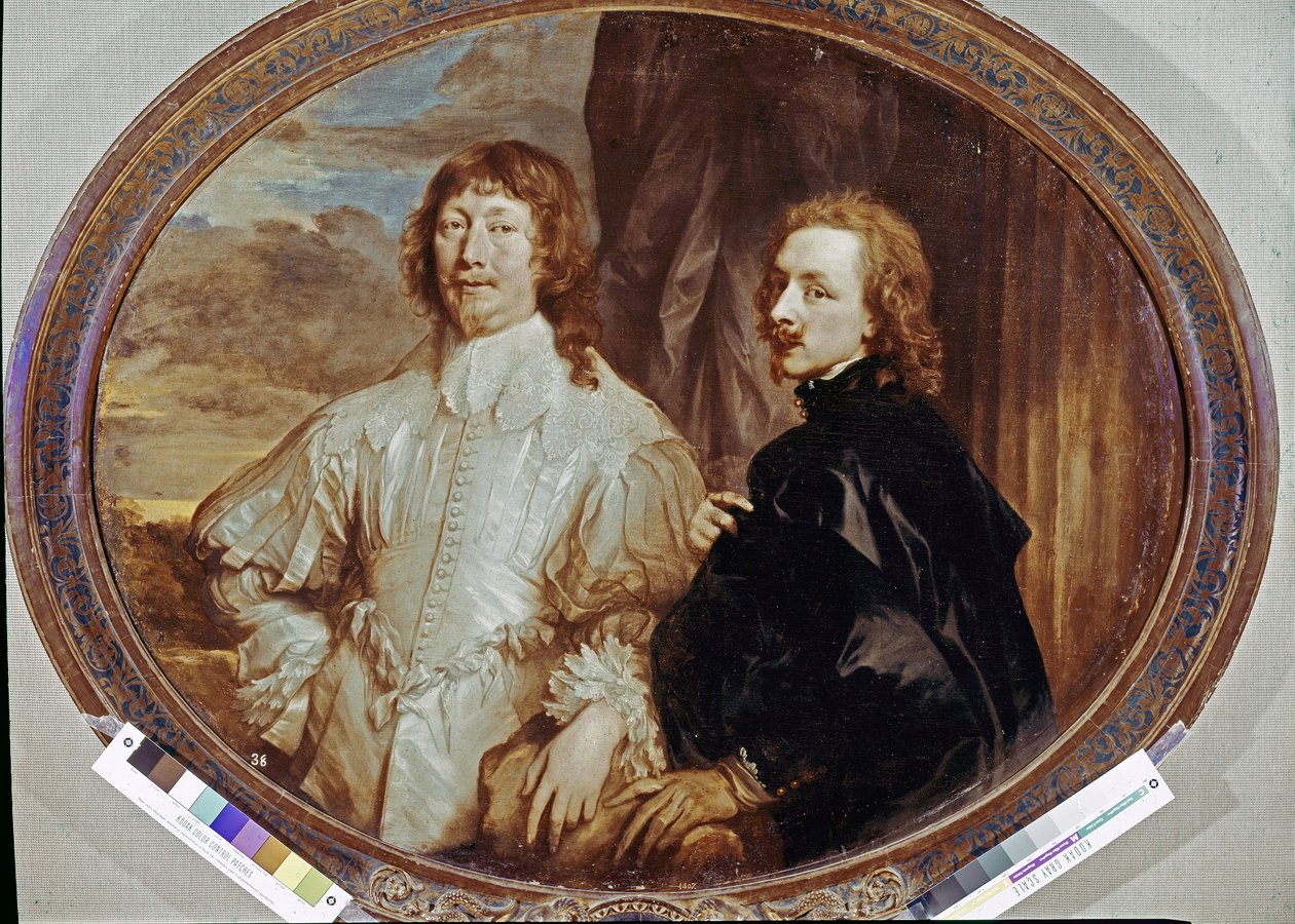 Sir Endymion Porter y Van Dyck de Anthony van Dyck