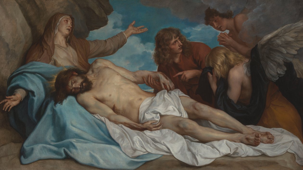 El lamento sobre Cristo muerto de Anthony van Dyck