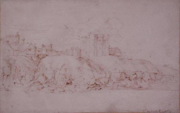 La Torre de Ypres, Rye, vista desde el sur de Anthony van Dyck