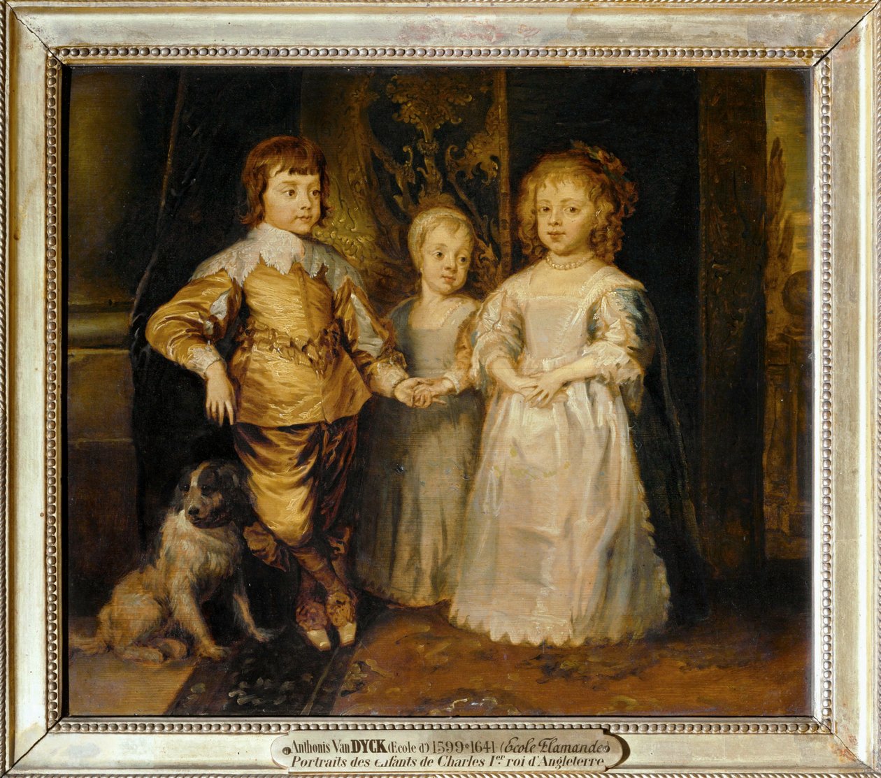 Los hijos de Carlos I de Inglaterra; ... de Anthony van Dyck