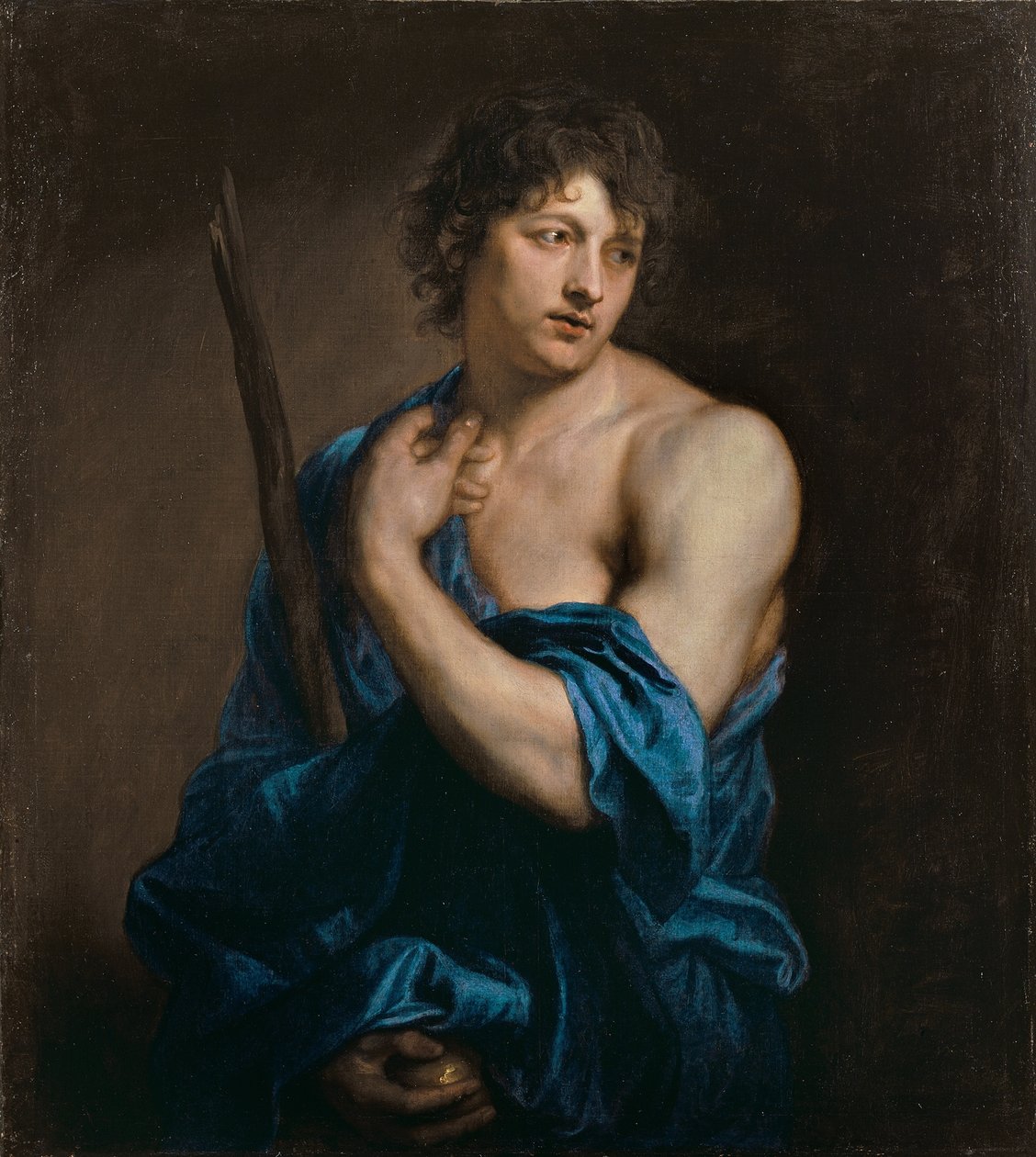 El pastor París como personificación del Juicio Artístico de Anthony van Dyck