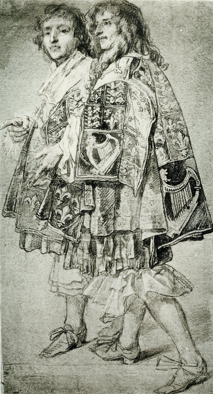 Dos heraldos de Anthony van Dyck