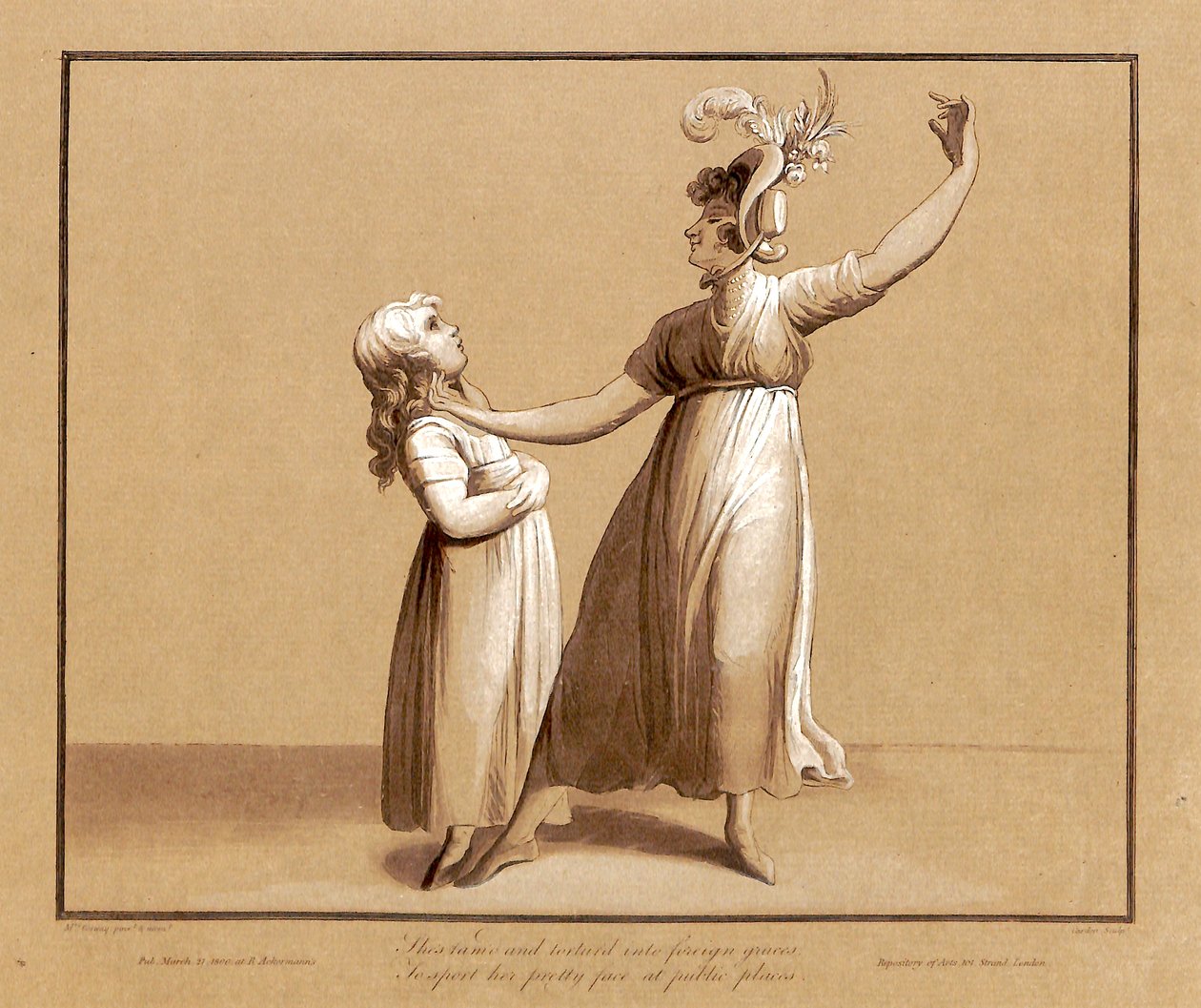 Retrato de Sarah Siddons declamando un poema de Samuel Rogers el 27 de abril de 1795 de Antoine Cardon
