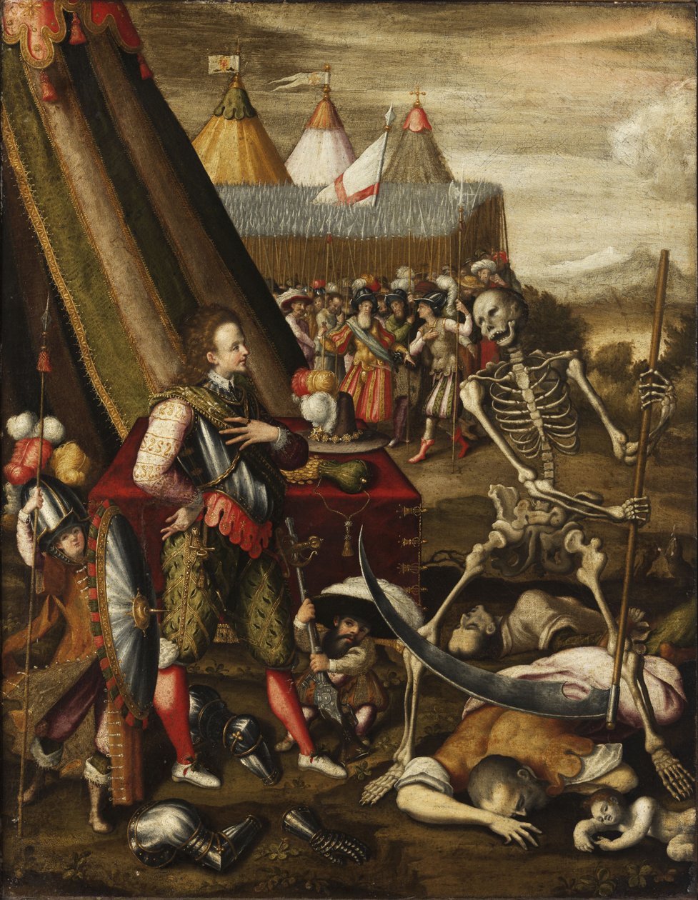Alegoría de la guerra de Antoine Caron