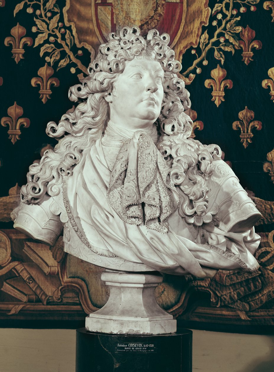 Busto de Luis XIV (1638-1715) 1686 de Antoine Coysevox