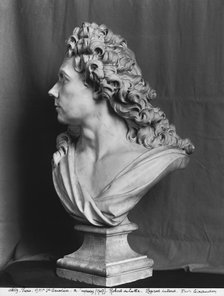 Busto de Robert de Cotte, 1707 de Antoine Coysevox