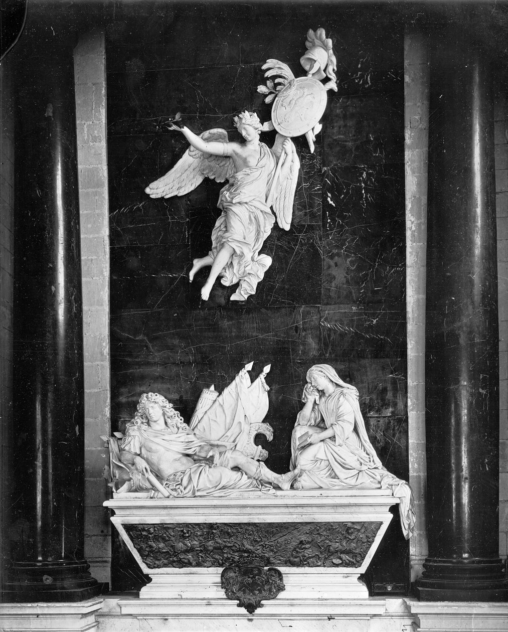 Mausoleo de Nicolas Bautru (d.1661) Marqués de Vaubrun, 1680-81 de Antoine Coysevox