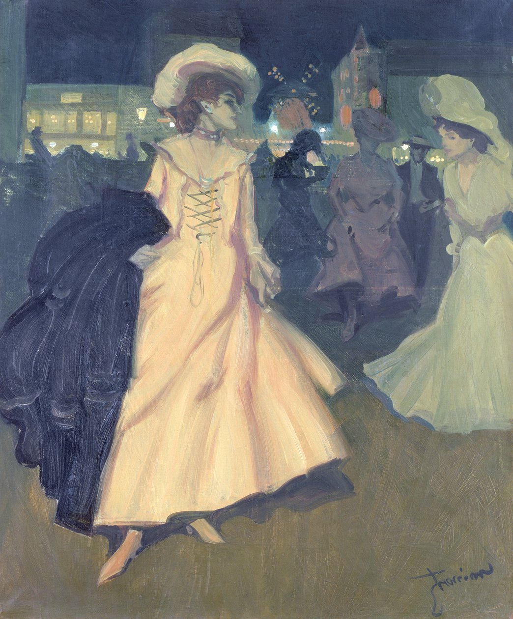 La Salida en el Moulin Rouge, 1901-2 de Antoine Guillaume Minartz