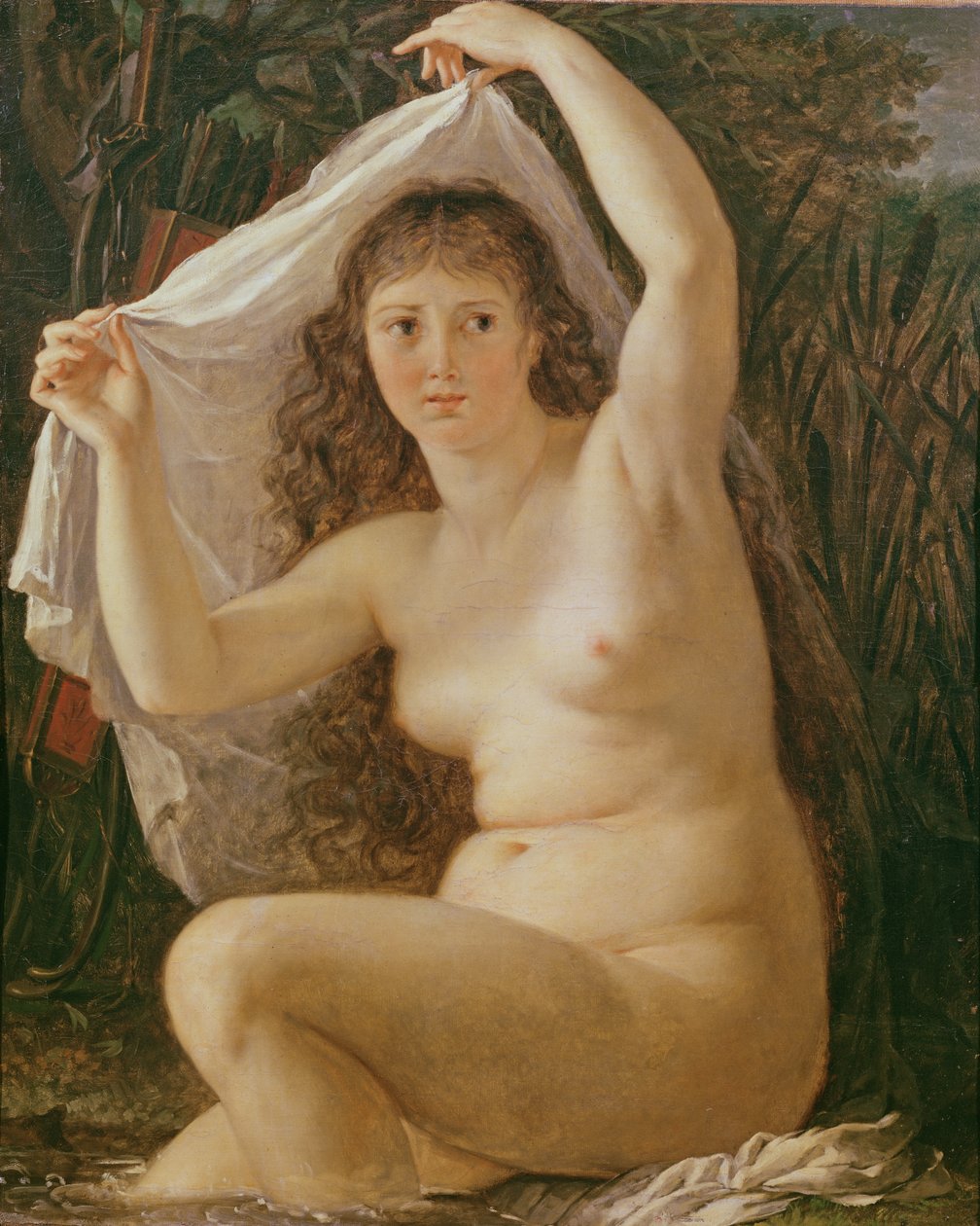 Diana bañándose, 1791 de Antoine Jean Gros