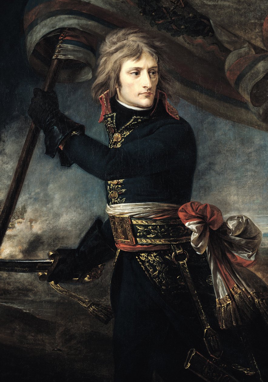 General Bonaparte (1769-1821) en el Puente de Arcole de Antoine Jean Gros