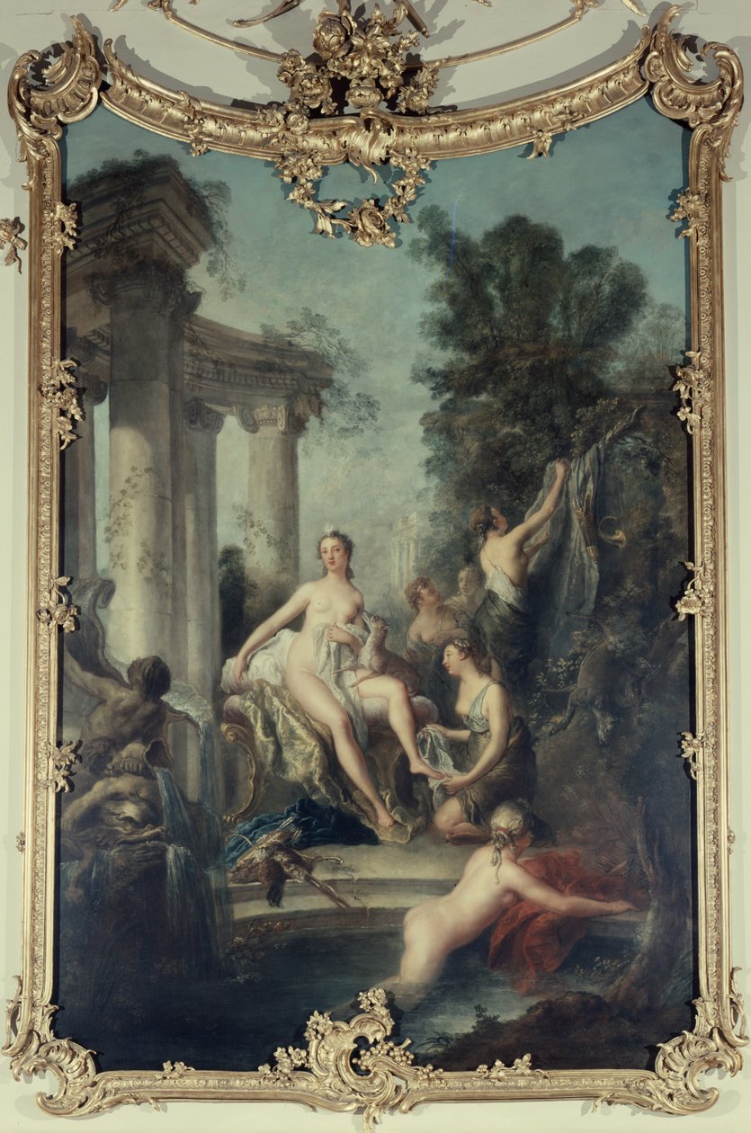 Diana y sus ninfas bañándose, 1747 de Antoine Pesne