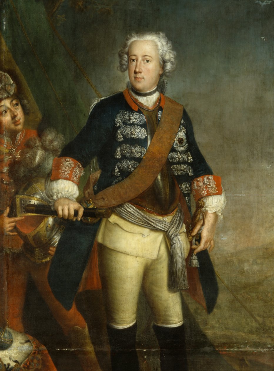 Federico II como Rey de Antoine Pesne