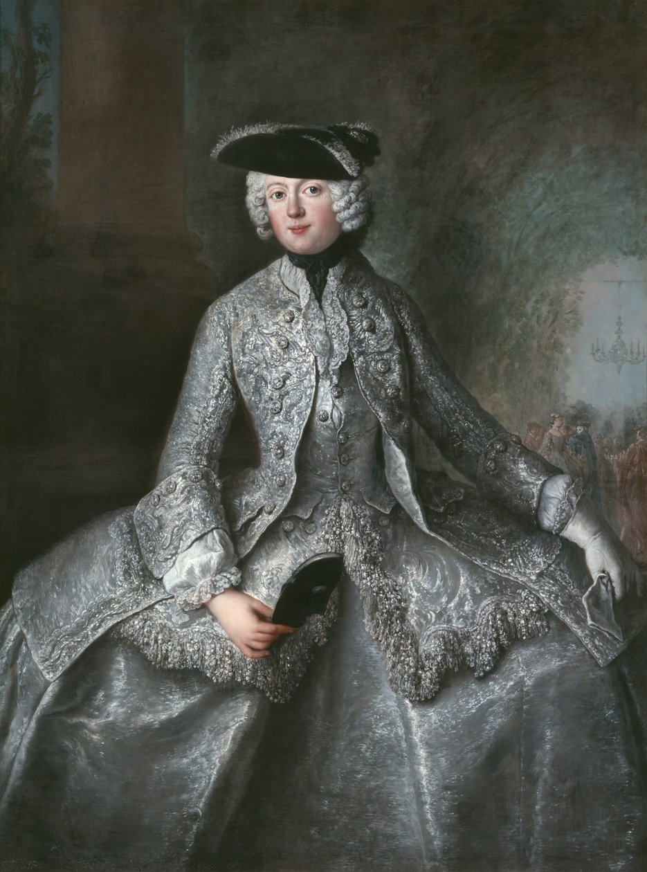 Princesa Amalie de Prusia (1723-1787) como amazona de Antoine Pesne