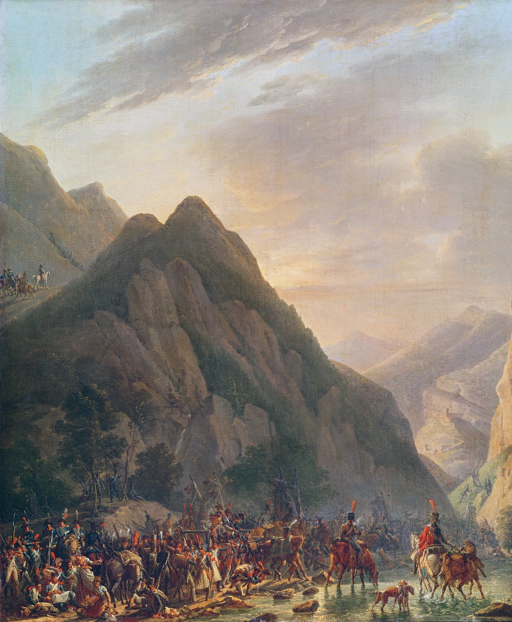 Paso del Monte Albaredo de Antoine Pierre Mongin