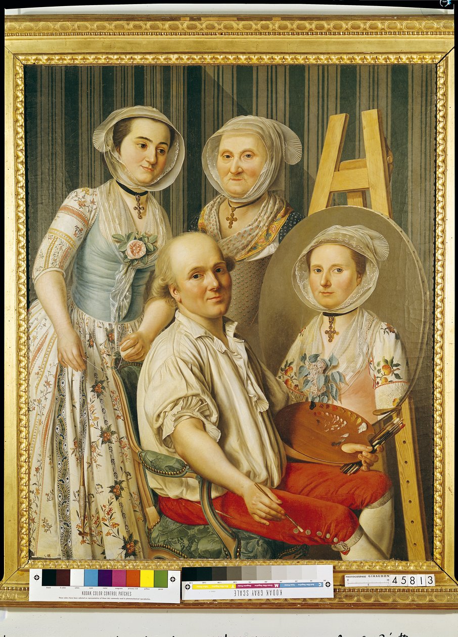 El Artista y Su Familia de Antoine Raspal
