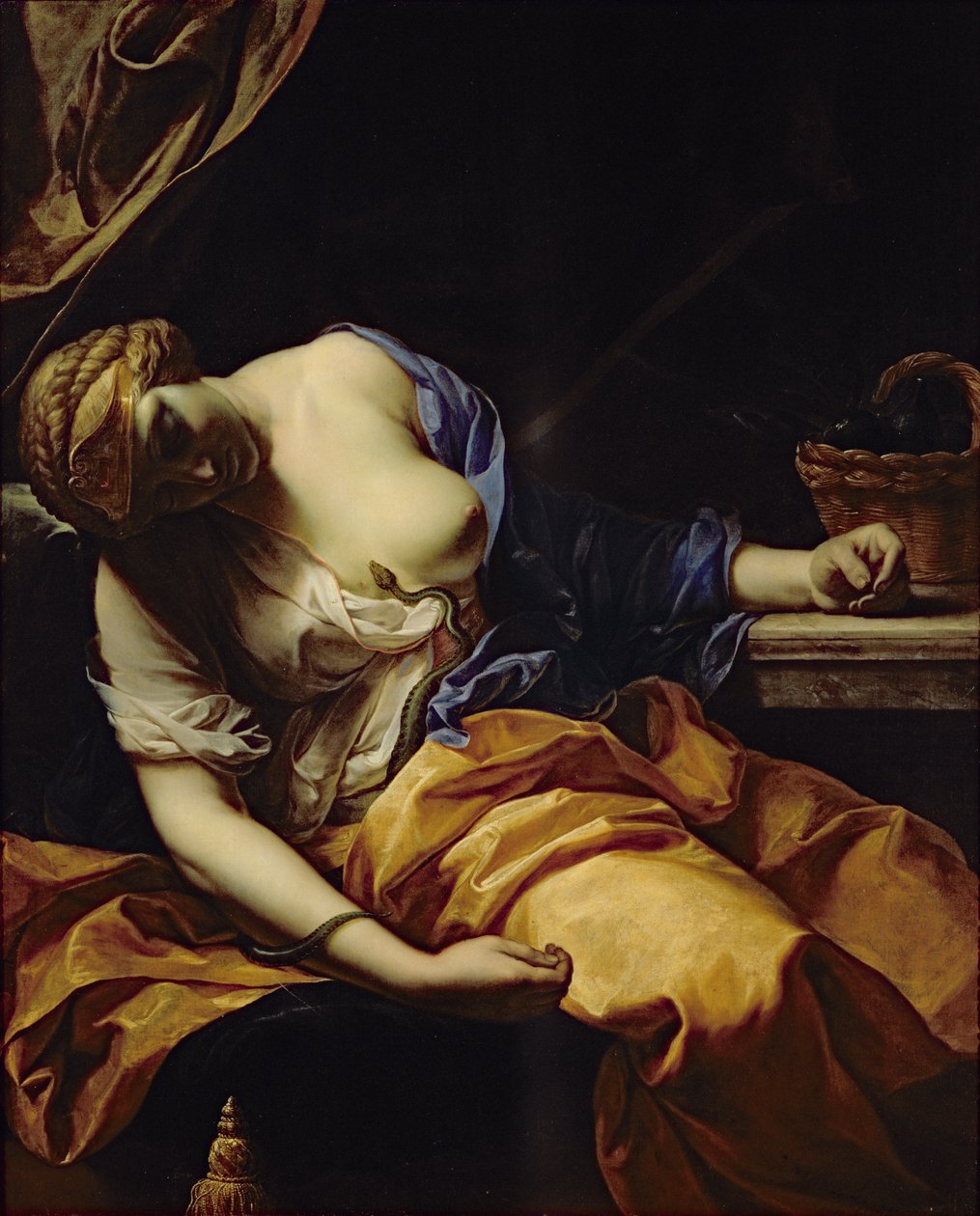 La muerte de Cleopatra de Antoine Rivalz