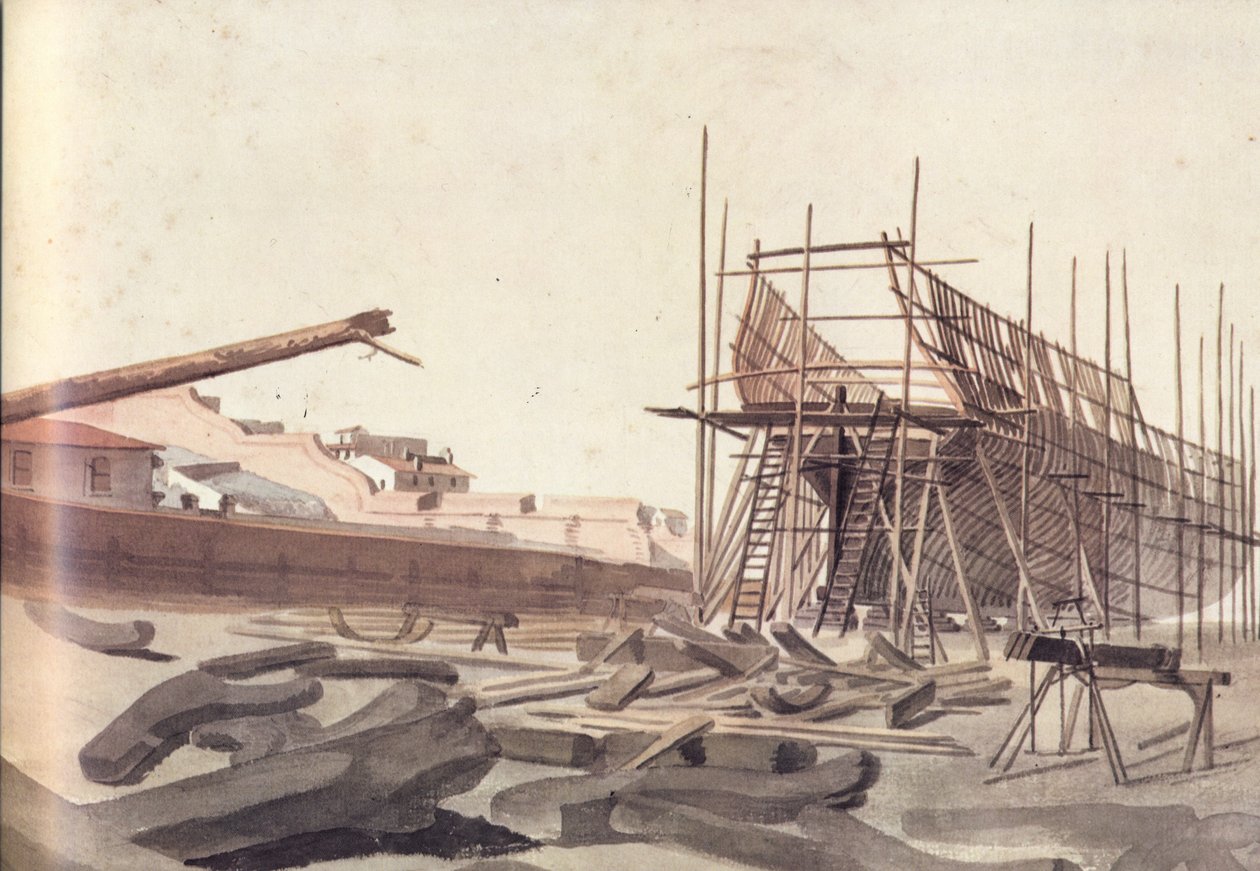 Astillero de Marsella de Antoine Roux