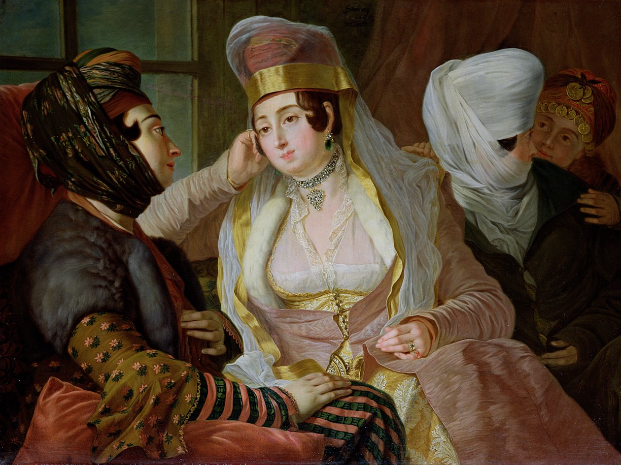 Mujeres Maltesas de Antoine de Favray