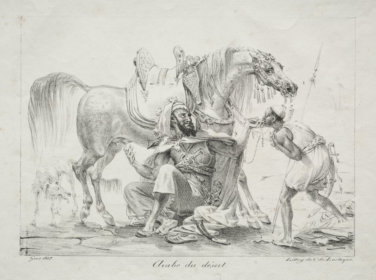 Árabe del Desierto de Antoine-Jean Gros