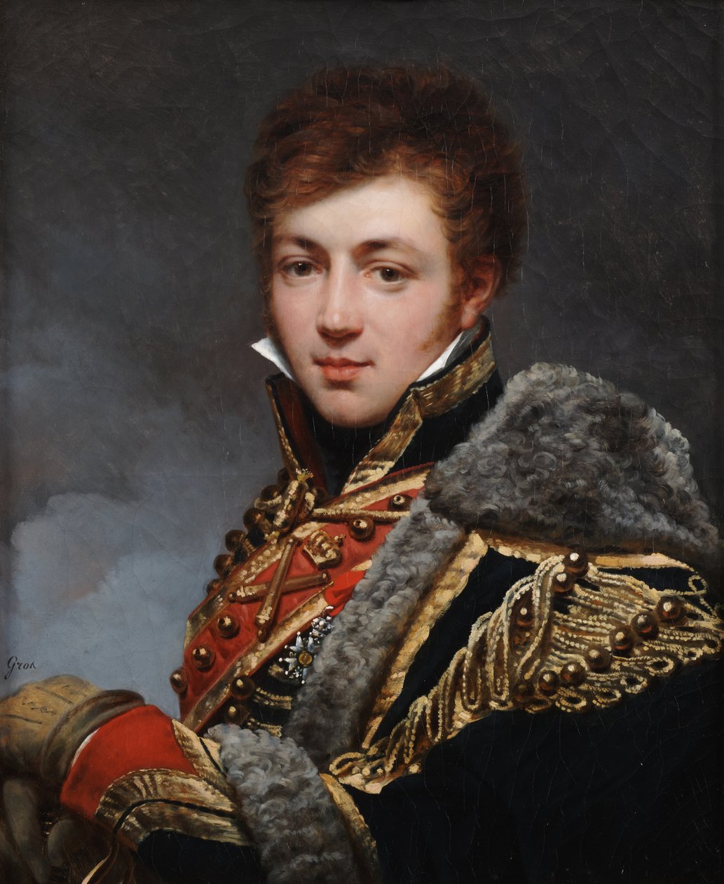 Retrato del conde Honoré de La Riboisière de Antoine-Jean Gros