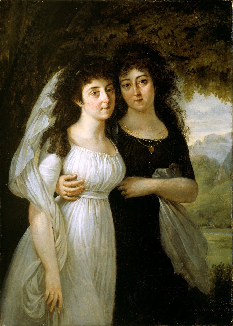 Retrato de las hermanas Maistre de Antoine-Jean Gros