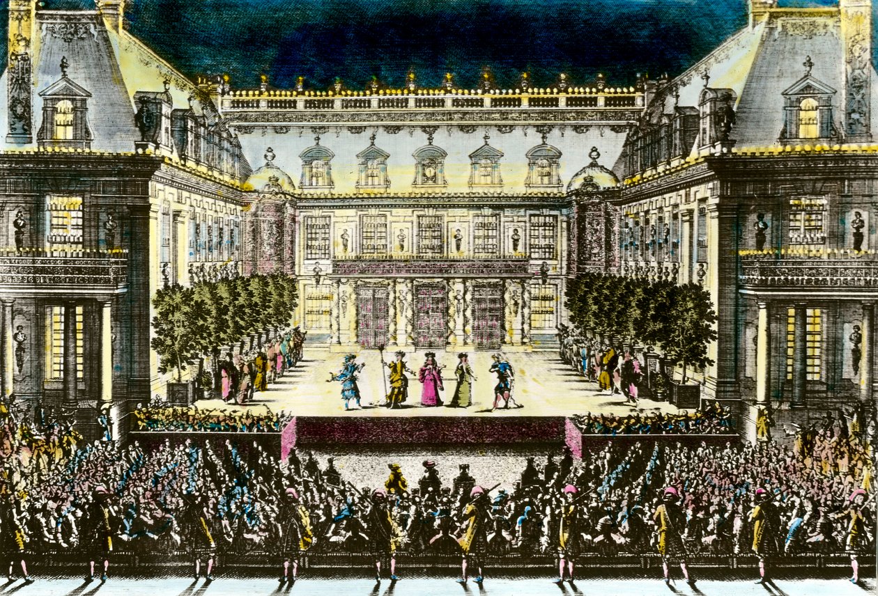 Representación de la ópera tragedia Alceste, ou le Triomphe d