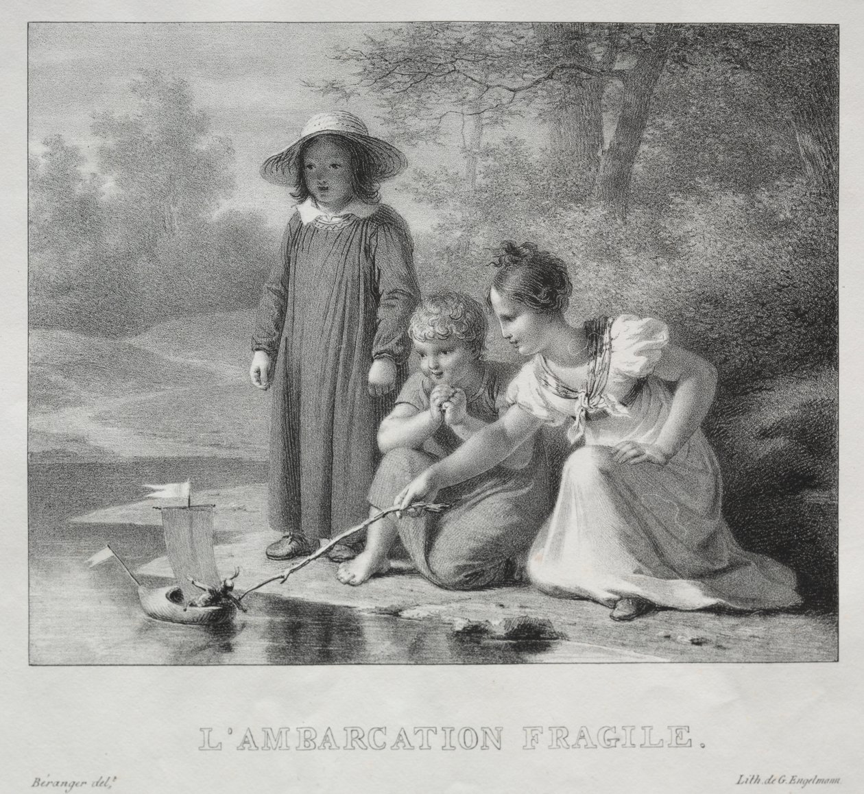 La embarcación frágil de Antoine Beranger